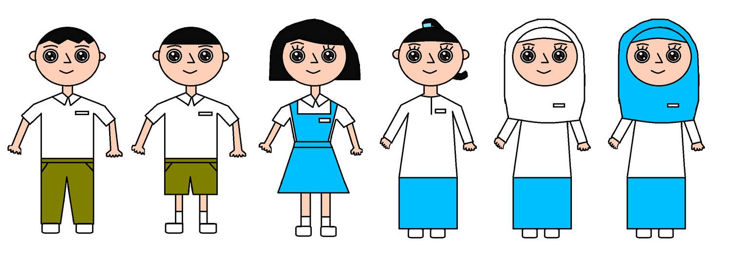 malaysian secondary school uniform by pinkiecute dczxz pre